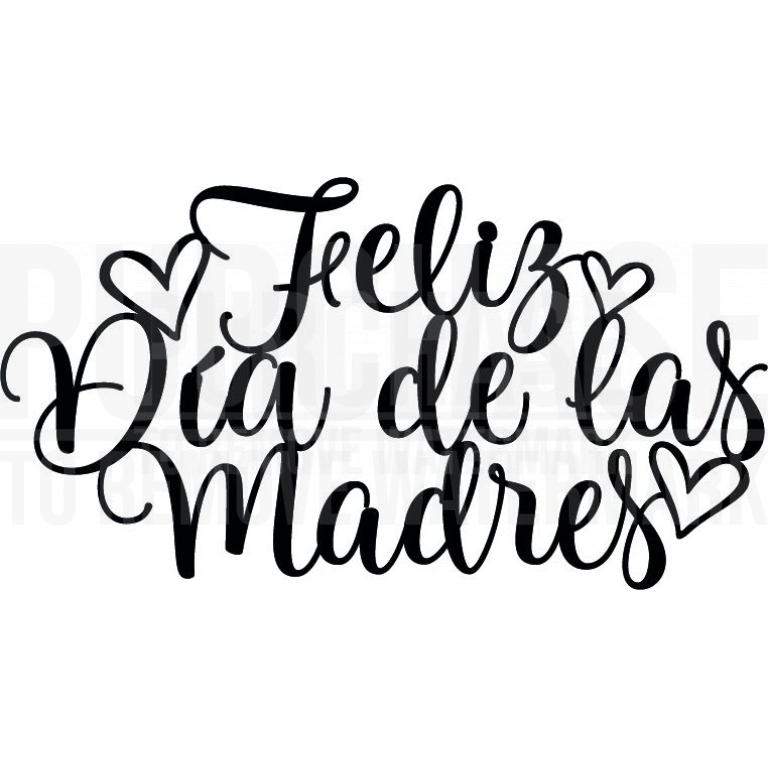 Feliz Día de las Madres SVG • Spanish quotes SVG